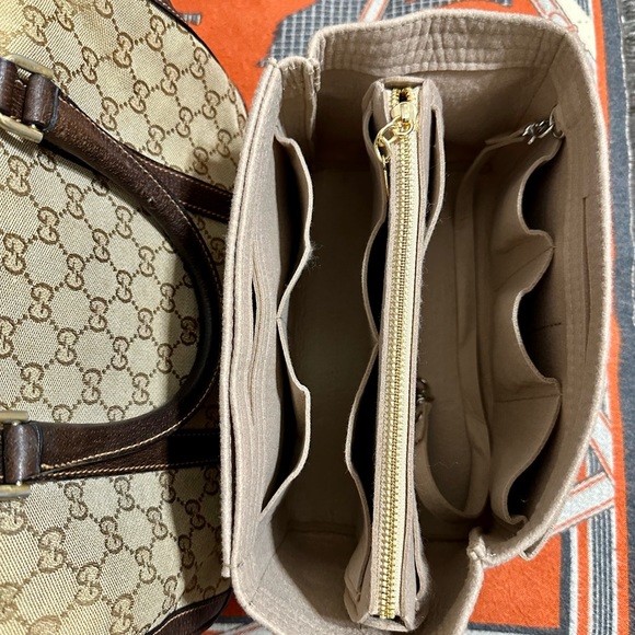 GUCCI ❤️🌟 VINTAGE GG CANVAS BOSTON BAG ⭐️ - Picture 7 of 10